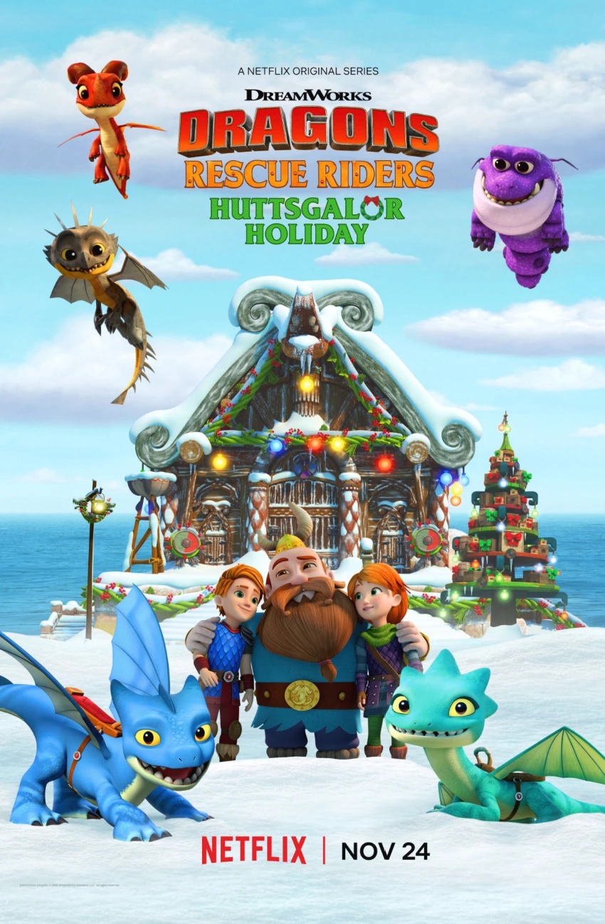 Phim Biệt đội giải cứu rồng: Lễ hội ở Huttsgalor - Dragons: Rescue Riders: Huttsgalor Holiday (2020)