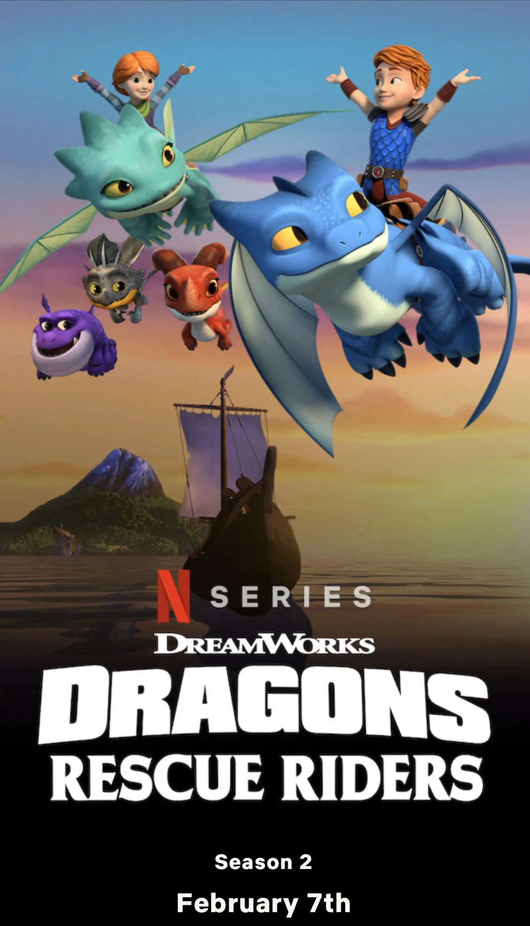 Phim Biệt đội giải cứu rồng (Phần 2) - Dragons: Rescue Riders (Season 2) (2020)