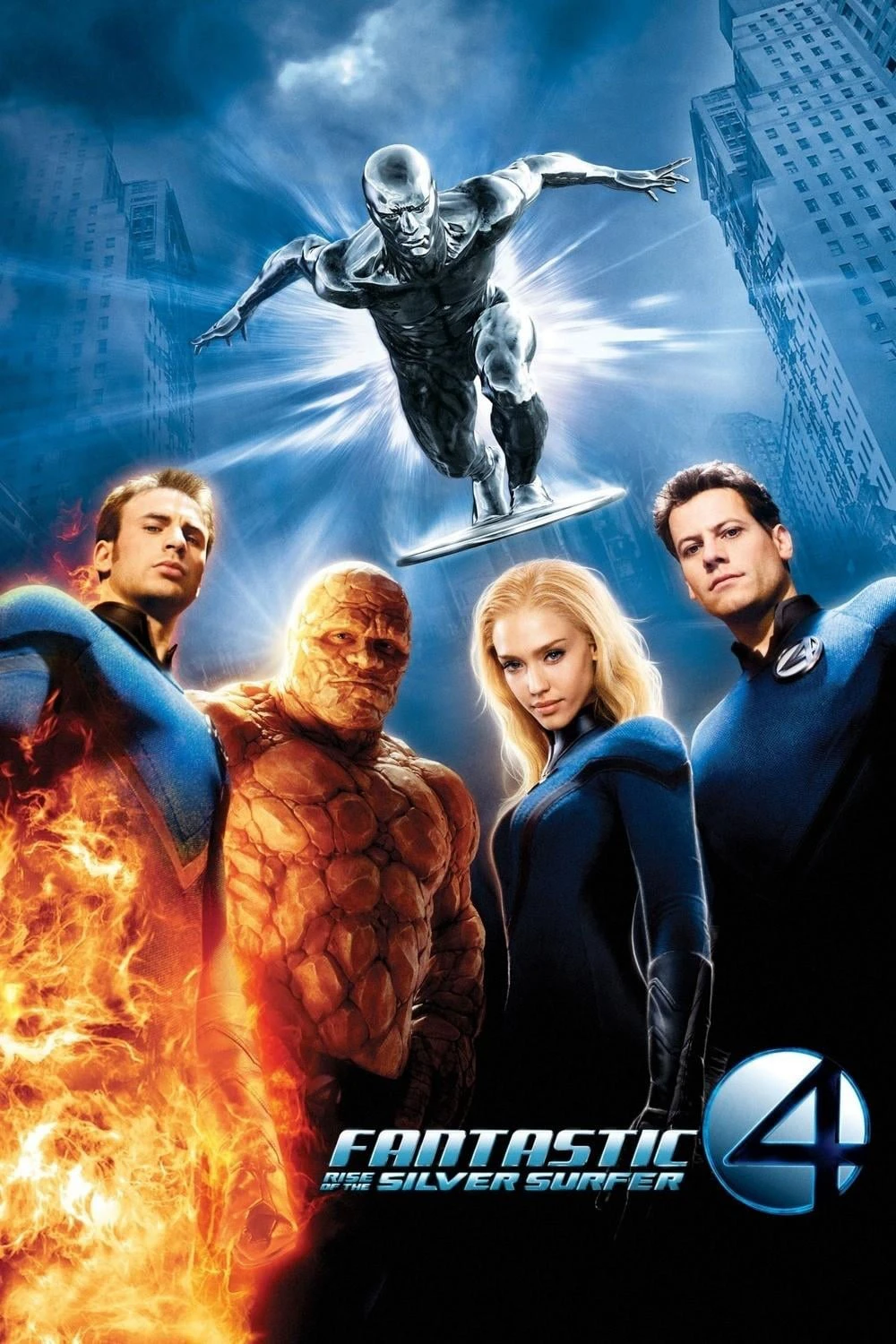 Phim Bộ Tứ Siêu Đẳng: Sứ Giả Bạc - Fantastic 4: Rise of the Silver Surfer (2007)