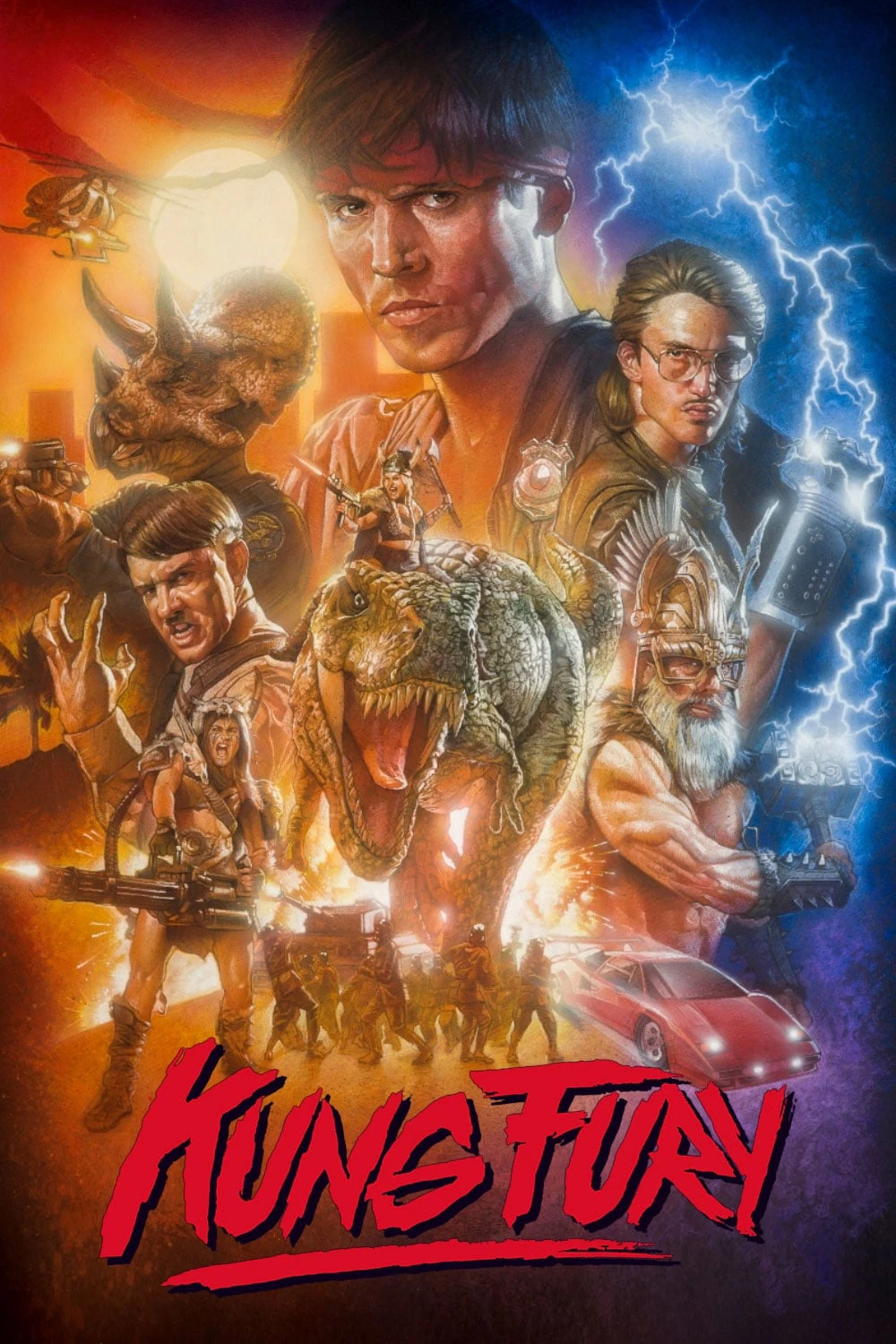 Phim Cảnh Sát Kung Fury - Kung Fury (2015)