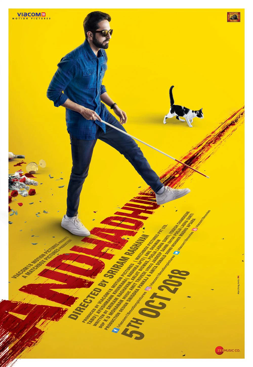 Phim Chàng Mù Số Nhọ - Andhadhun (2018)