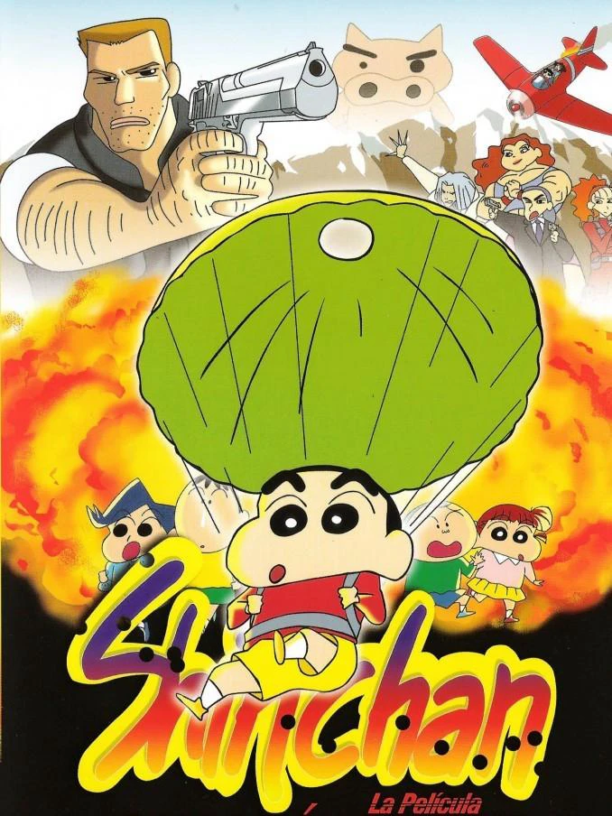 Phim Crayon Shin-chan : Chiến Tranh Chớp Nhoáng ! Phi Vụ Bí Mật Của "Móng Lợn" - クレヨンしんちゃん 电撃！ブタのヒヅメ大作戦 (1998)