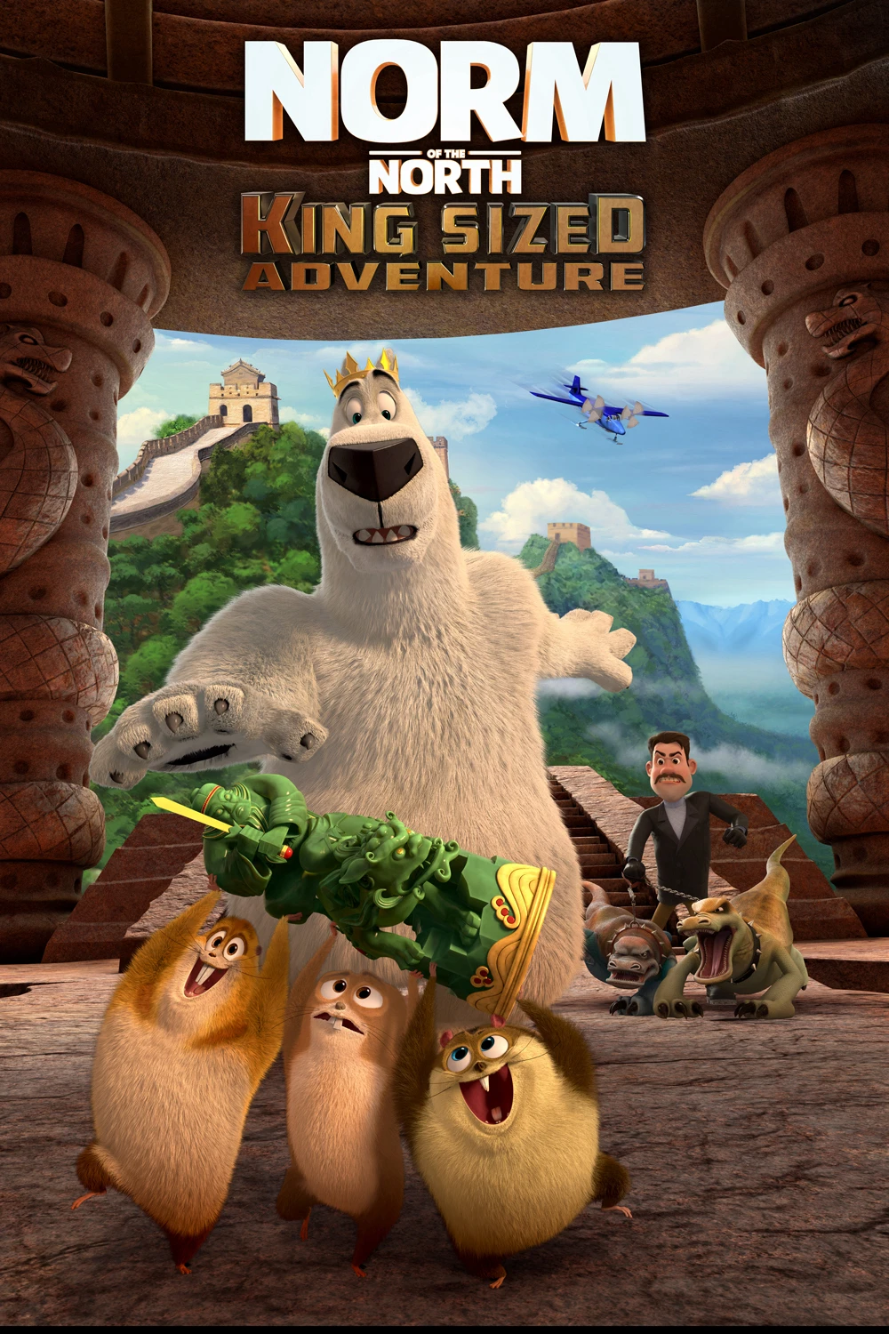 Phim Đầu Gấu Bắc Cực 3: Truy Tìm Cổ Vật - Norm of the North: King Sized Adventure (2019)