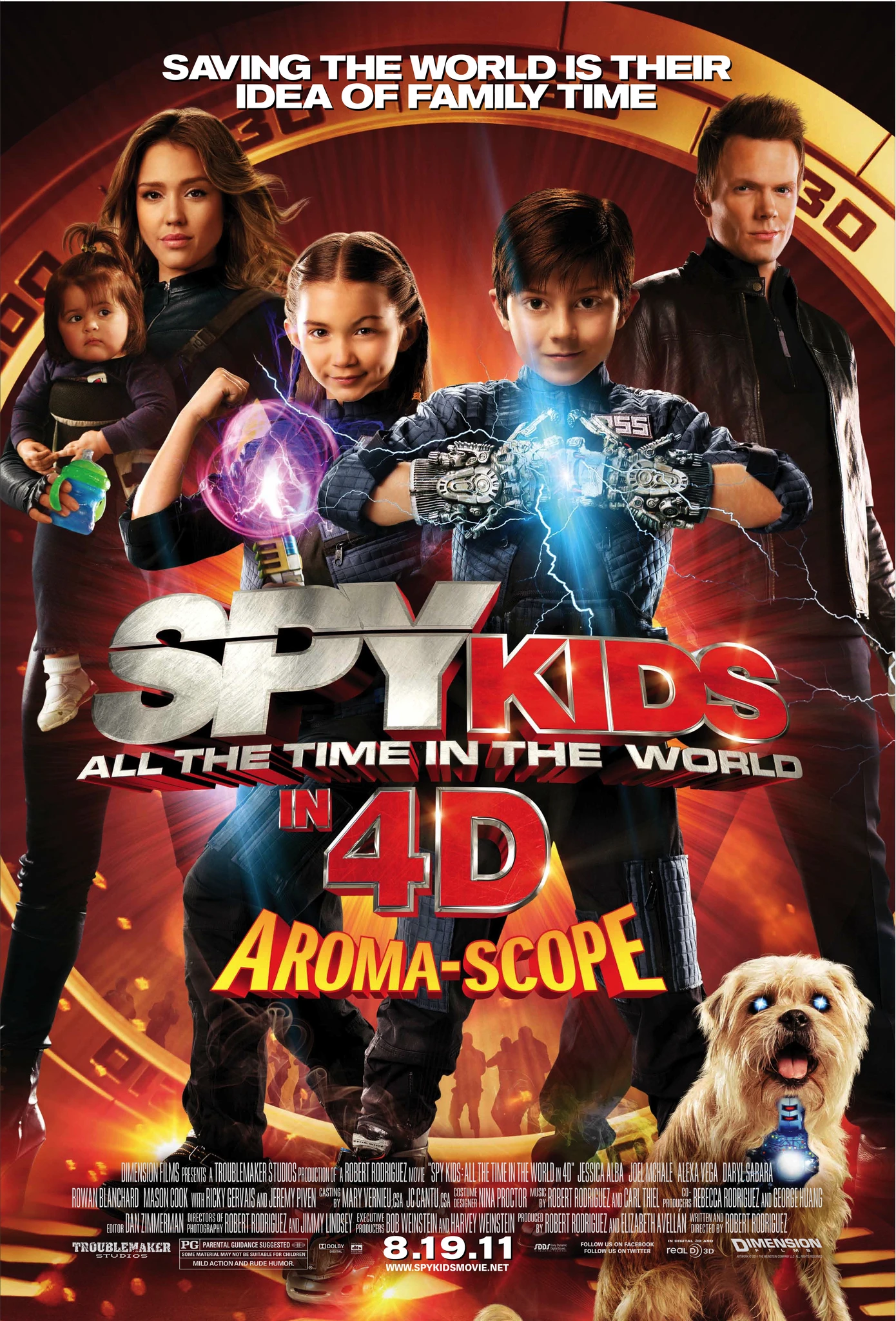 Phim Điệp Viên Nhí 4: Kẻ Cắp Thời Gian - Spy Kids: All the Time in the World in 4D (2011)