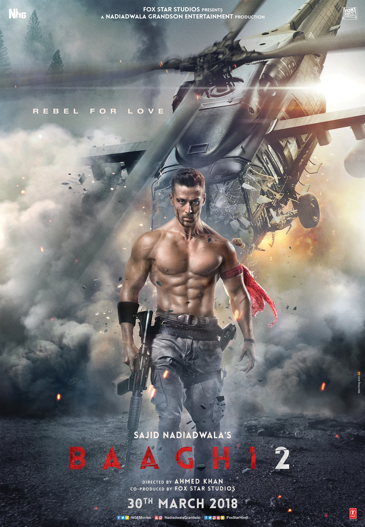 Phim Giải Cứu Người Đẹp 2 - Baaghi 2 (2018)