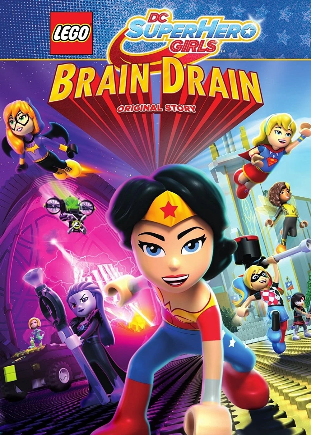 Phim Lego DC Super Hero Girls: Brain Drain - Lego DC Super Hero Girls: Brain Drain (2017)