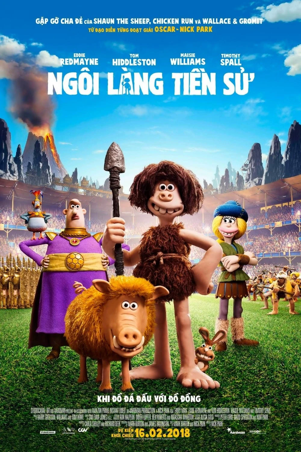 Phim Ngôi Làng Tiền Sử - Early Man (2018)