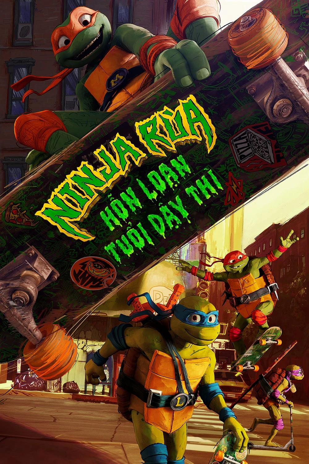 Phim Ninja Rùa: Hỗn Loạn Tuổi Dậy Thì - Teenage Mutant Ninja Turtles: Mutant Mayhem (2023)