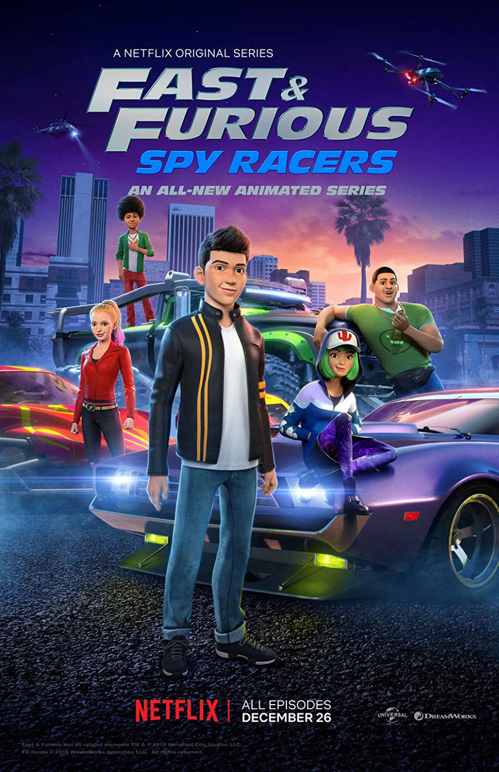 Phim Quá nhanh quá nguy hiểm: Điệp viên tốc độ (Phần 1) - Fast & Furious Spy Racers (Season 1) (2019)