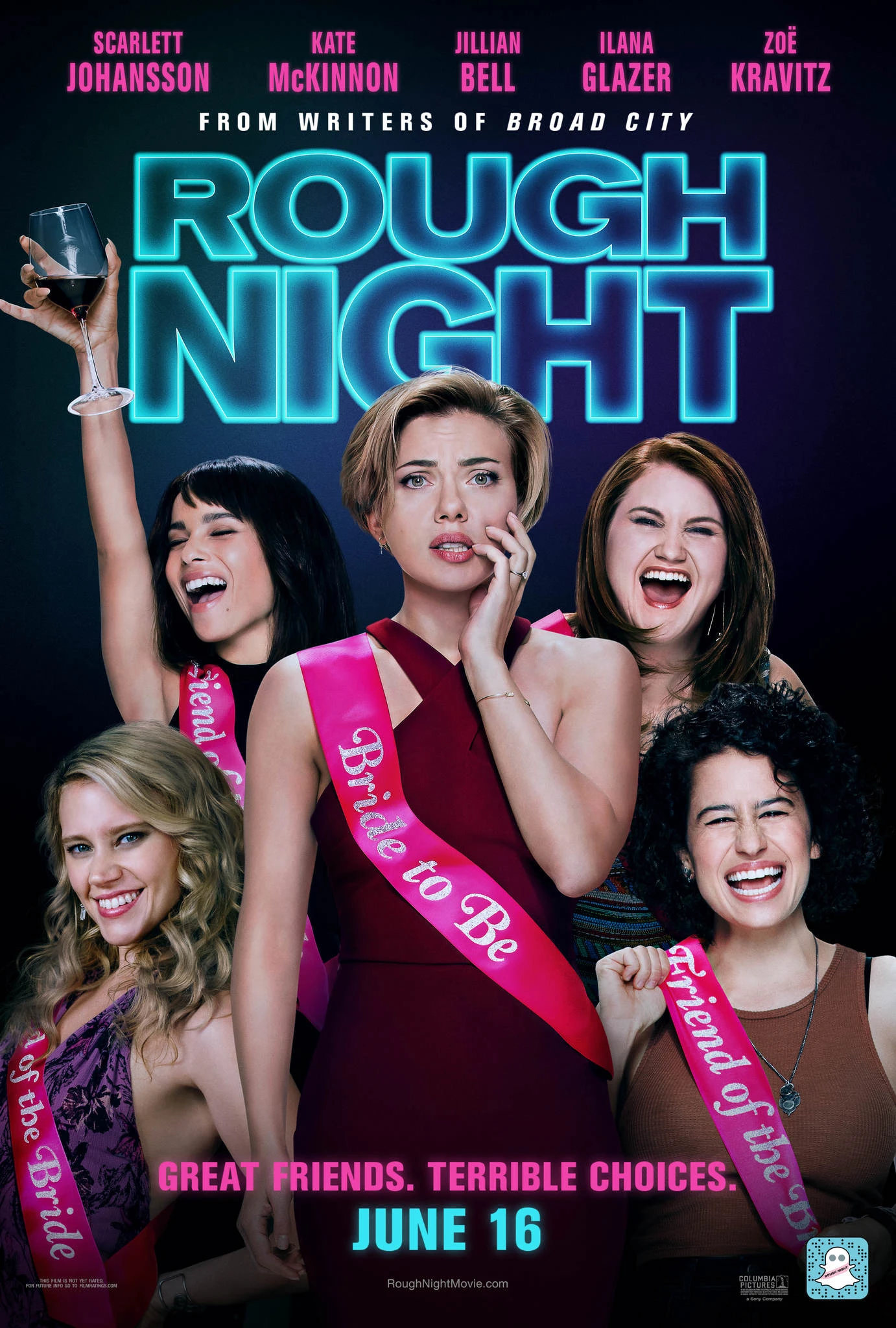 Phim Tiệc độc thân nhớ đời - Rough Night (2017)