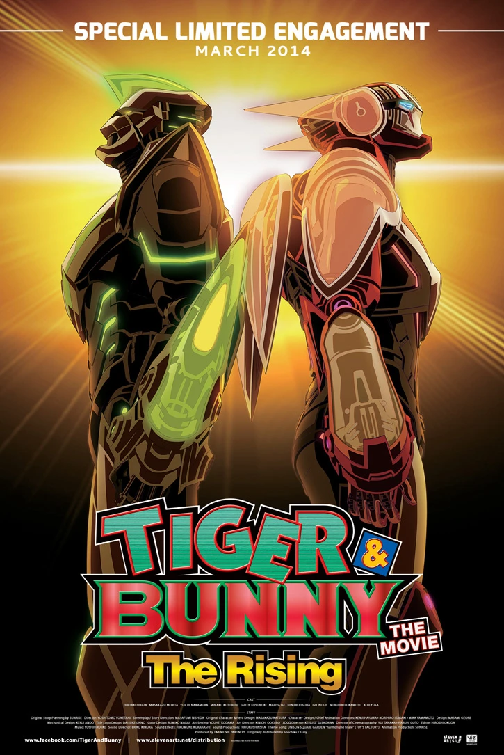 Phim TIGER & BUNNY: Trỗi dậy - TIGER & BUNNY: The Rising (2014)