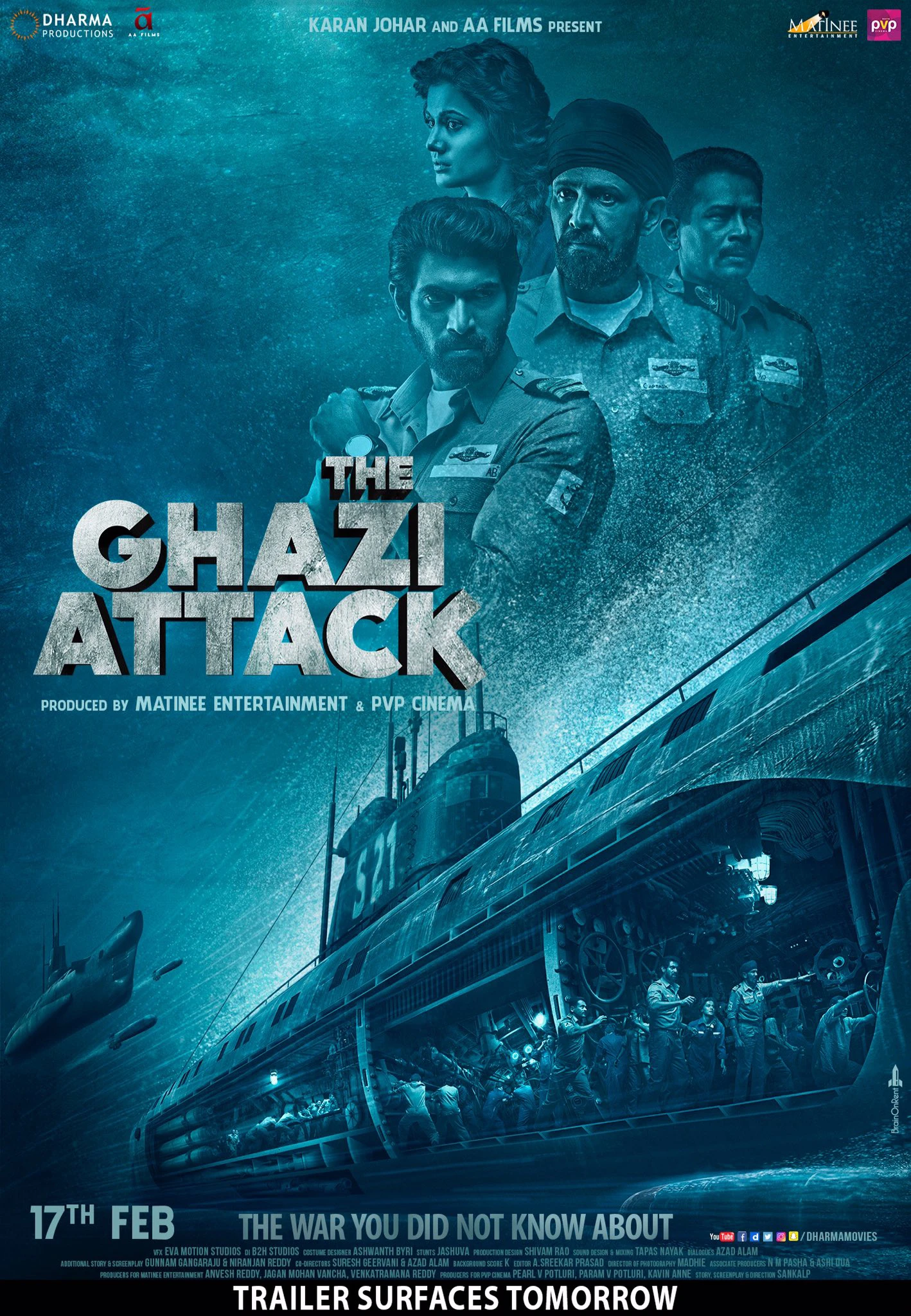 Phim Trận Chiến Dưới Đại Dương - The Ghazi Attack (2017)